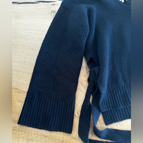 3.1 phillip Lim - Tie Side pullover sweater - Black - Small - Picture 3 of 9